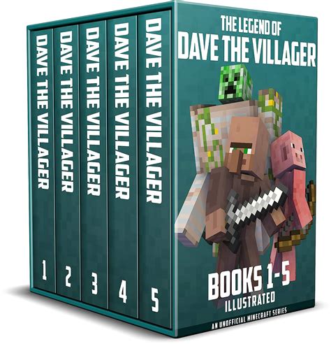 The Legend of Dave the Villager Books 1–5: a .